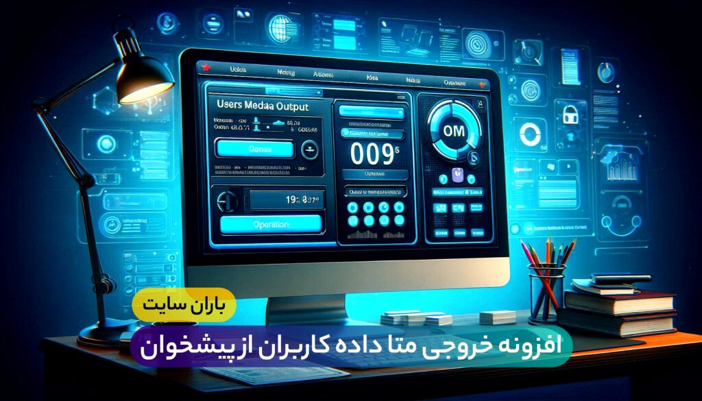 دانلود رایگان افزونه خروجی متا داده کاربران از پیشخوان برای وردپرس - باران سایت